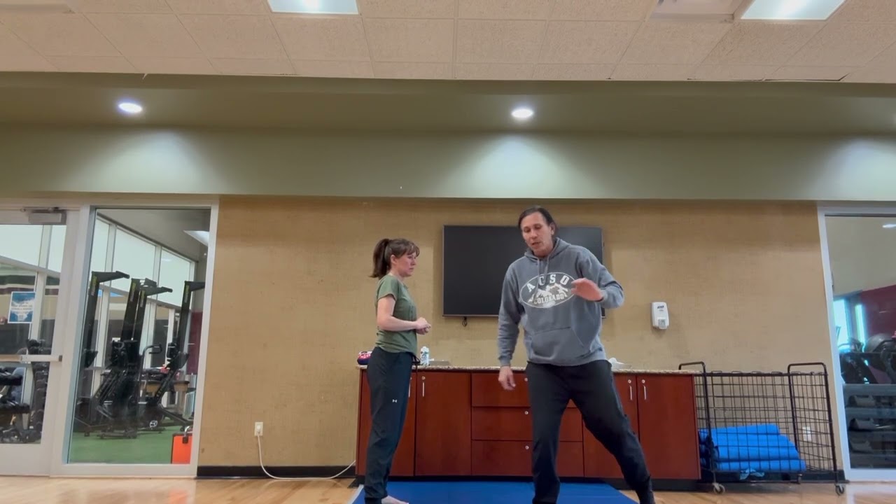 Roundhouse Kick Control with Pinning Arm to Takedown (opponent traps arm)