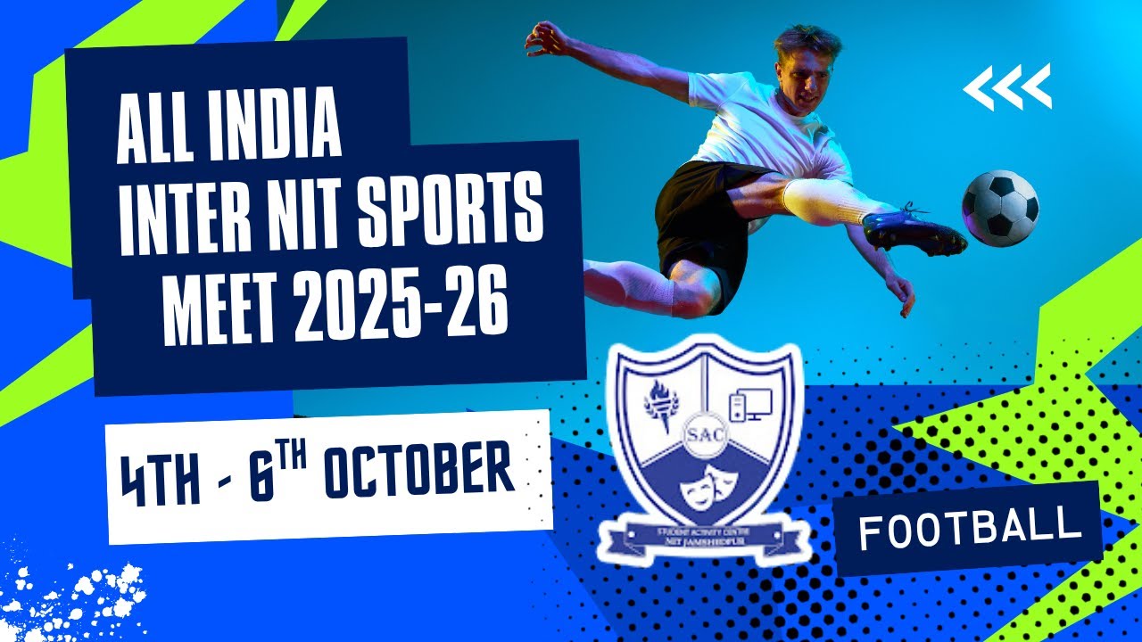 ALL INDIA INTER NIT SPORTS MEET 2025-26 FOOTBALL II DAY 2 II GROUND 4