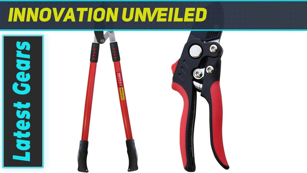 TABOR TOOLS GG12A 30 Inch Anvil Lopper & S852A Anvil Hand Pruner - Best Garden Tools for
