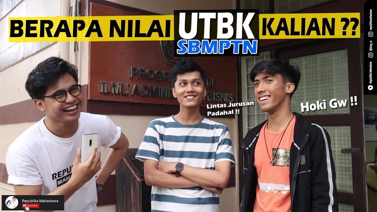 Nilai UTBK untuk Lolos di Fisip UNPAD ( HI, KESOS, ADBIS, DLL)