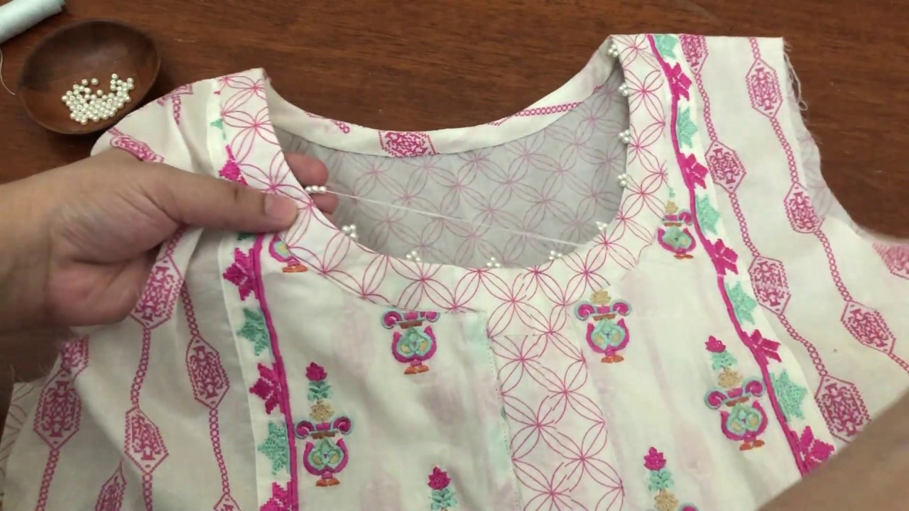 beads work | moti lagane ka asan tarika