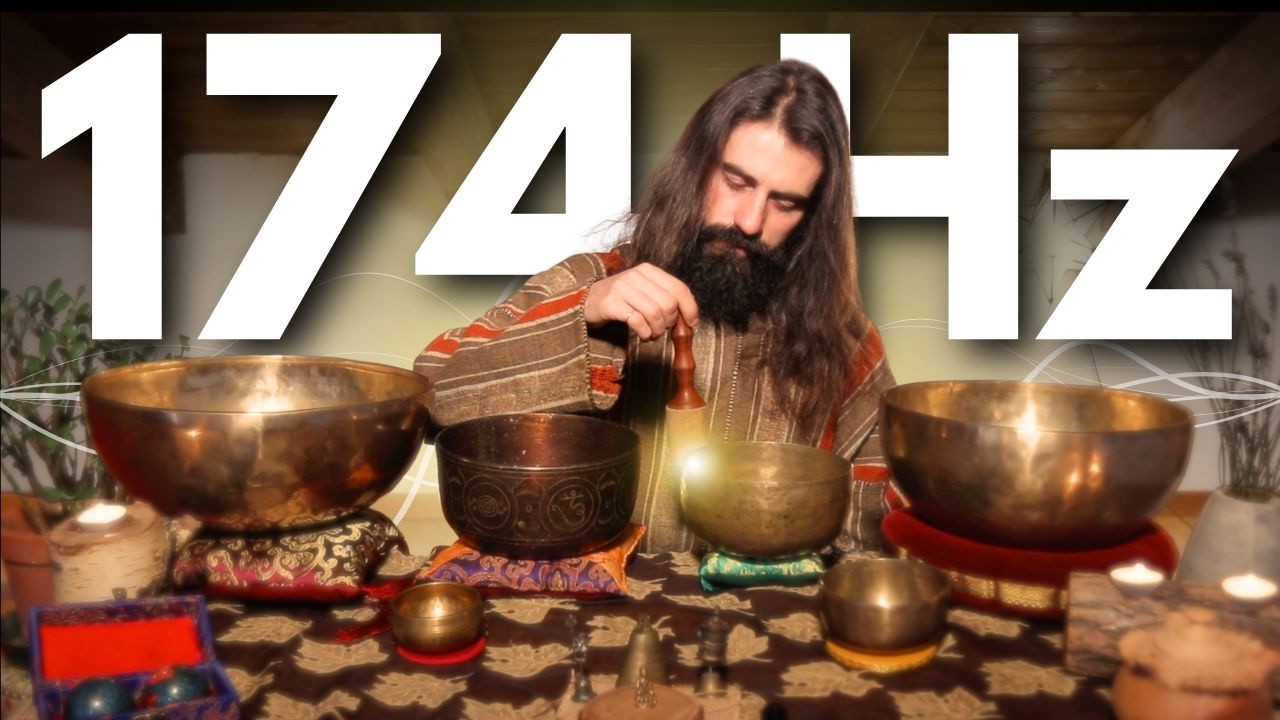 174 Hz Sound Bath ⫸ Listen, Heal, and Release Physical Pain