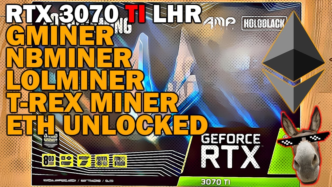 RTX 3070 TI LolMiner NBMiner GMiner T-Rex Miner