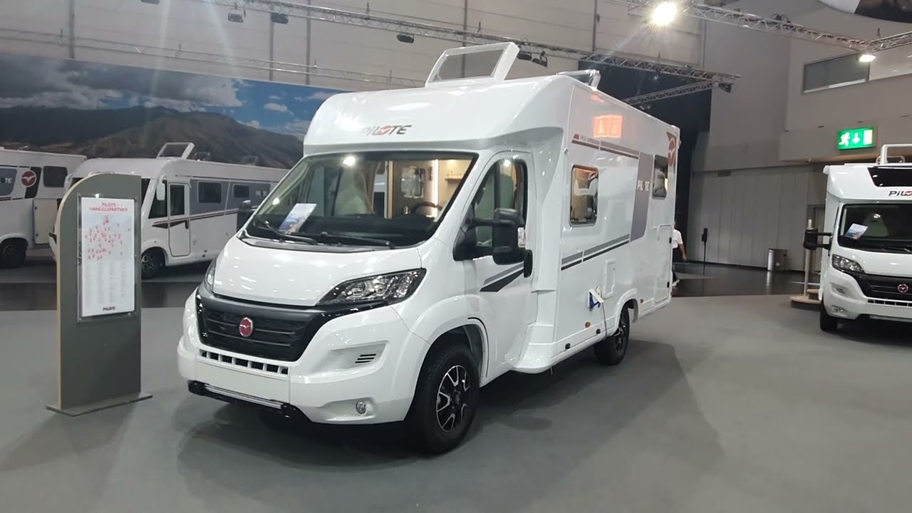 74k compact Pilote motorhome tour sleeps 2.  P650GJ Expression