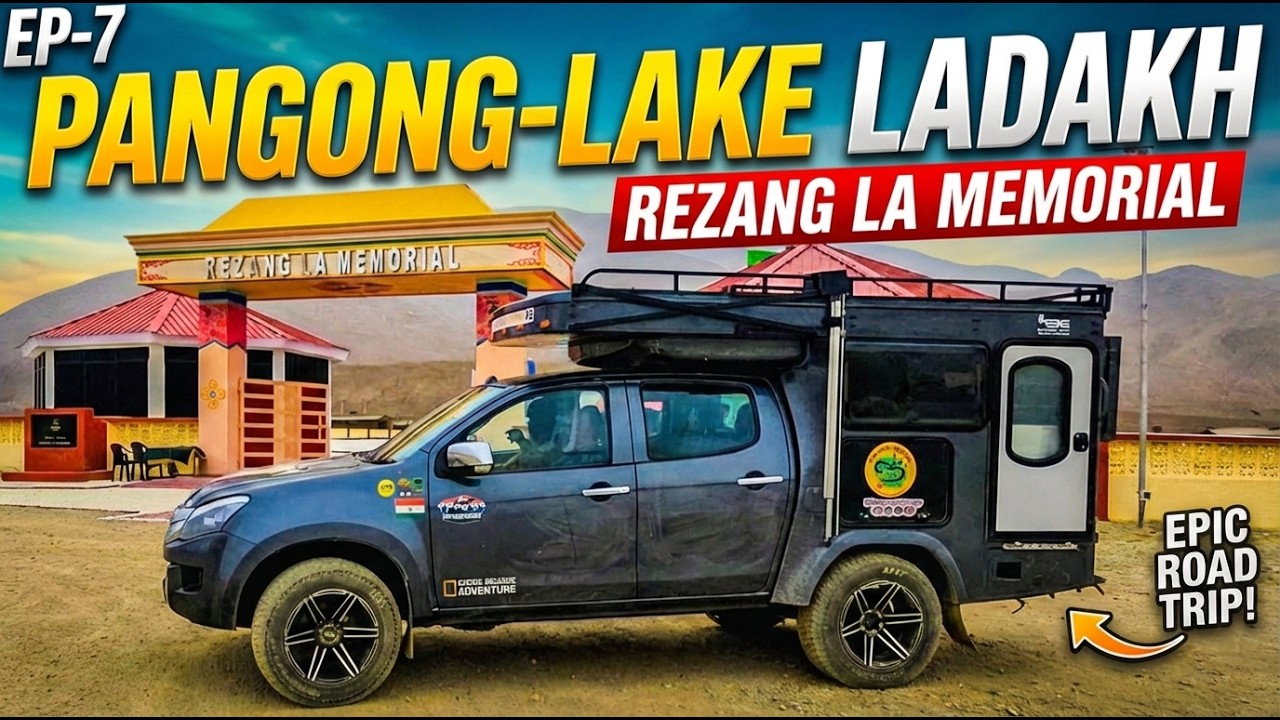 LADAKH SERIES |EP-07| CAMPERVAN | CARAVAN | CAMPING | KASHMIR | OFF ROADING | ZANSKAR | ISUZU | SURU
