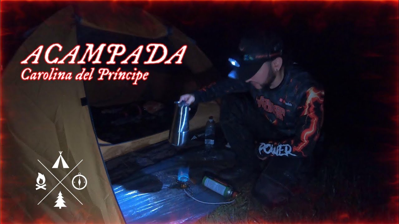 👆👆👆 Carolina del Príncipe 🏕Acampada Balneario 🏍Moto Viaje