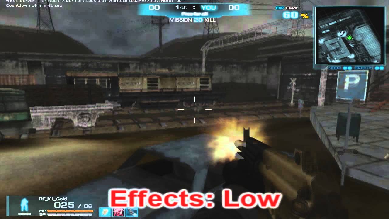 WarRock Graphic Settings & Frame Rate (FPS) Tutorial - Cryption