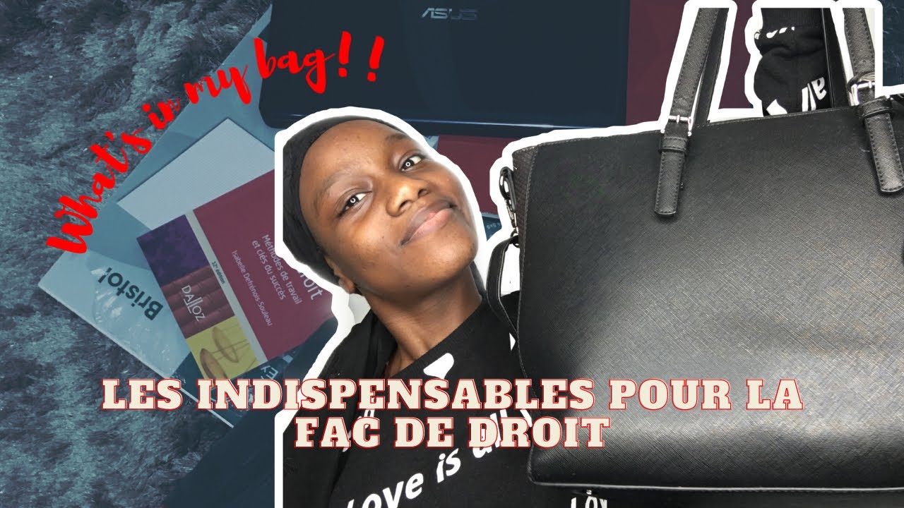 LES FOURNITURES SCOLAIRES INDISPENSABLES POUR LA PREMIERE ANNEE DE LICENCE DE DROIT #facdedroit
