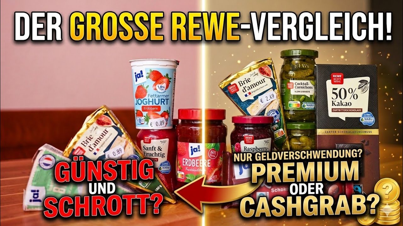 Spar dir das Geld und kaufe billig - REWE Beste Wahl die bessere Wahl?