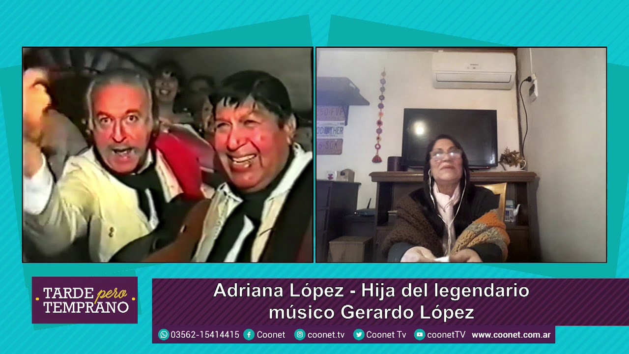 Adriana López - Hija del legendario Gerardo López