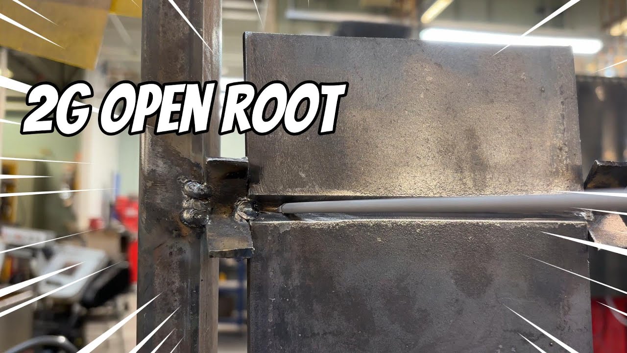How to Weld a 2G Open Root (6010 Root + 7018 Fill & Cap)