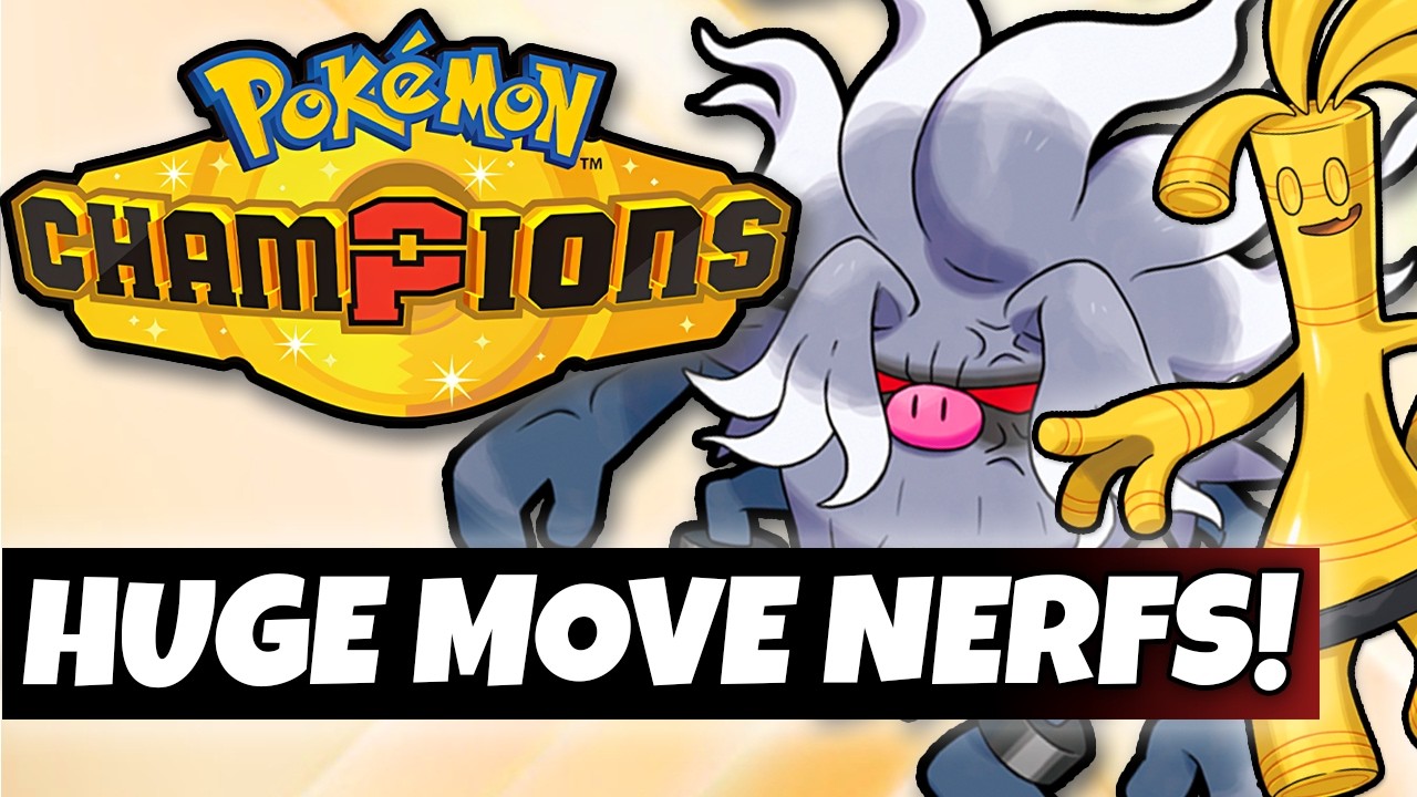 ОГРОМНЫЕ НЕРФЫ НАБОРОВ ПРИЕМОВ! Pokemon Champions