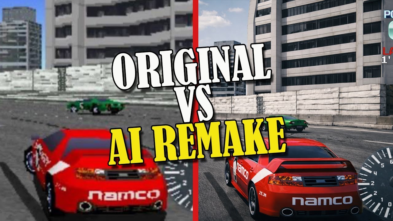 Ridge Racer Reinvented – Original vs AI Remake: Evolution or Disaster?