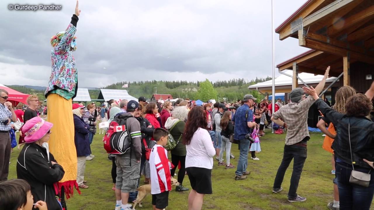 Canada Day Bhangra in Whitehorse, Yukon Territory, Canada