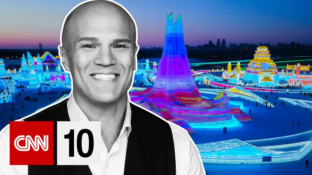 Glowing 'ice city' in China brings visitors from around the world | January 11, 2024