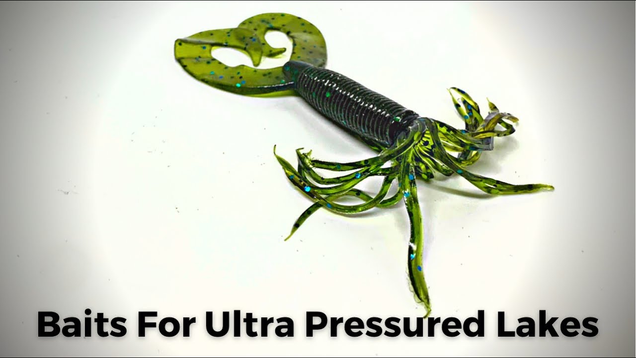 My Favorite Baits For Fishing Ultra Pressured Lakes and Rivers