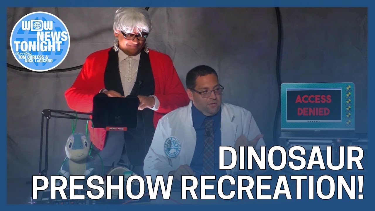 Dinosaur Preshow Recreation | WDW News Tonight