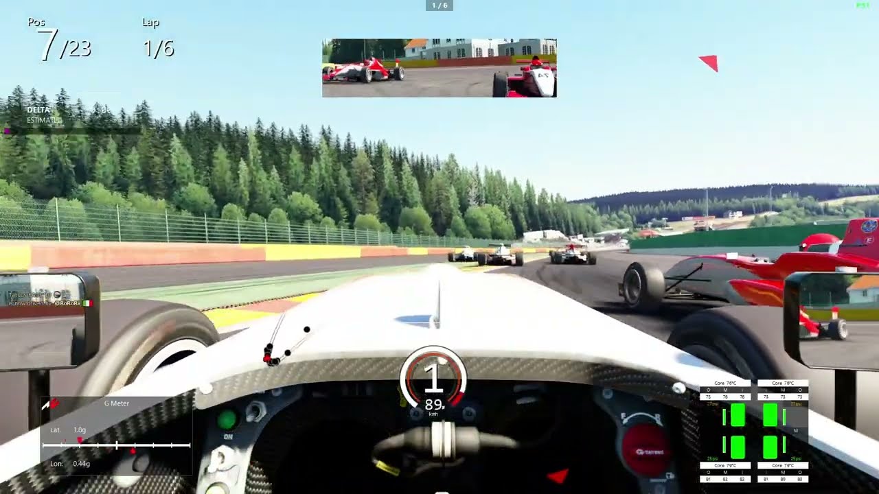 ПОЛНАЯ ГОНКА НА FA01 | Assetto corsa