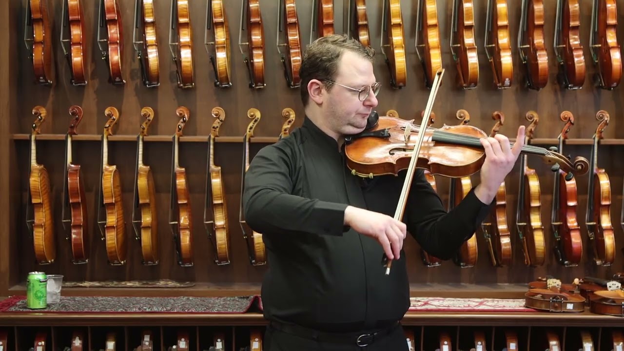 David Gouthro, Göteborg 2023 (15 3/8″/ 39.1 cm.) after Anselmo Bellosio, Venice 1792 Viola Demo