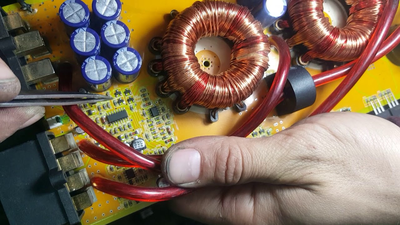 REPARACION POTENCIA/PLANTA/ETAPA. SOUNDMAGUS VS1500 PARA AUTORADIO DLS . PARTE 1