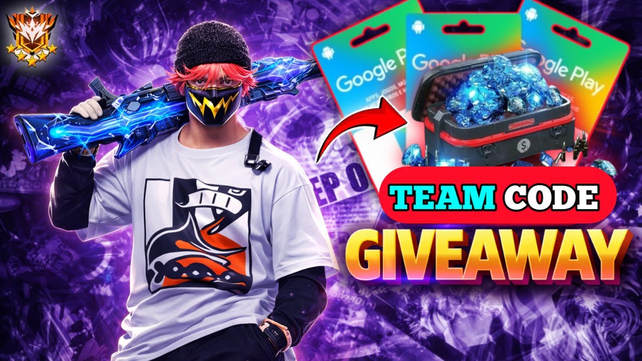 LIVE Team Code Giveaway | Join Fast | Limited Slots | Team Code Giveaway | Join Now |