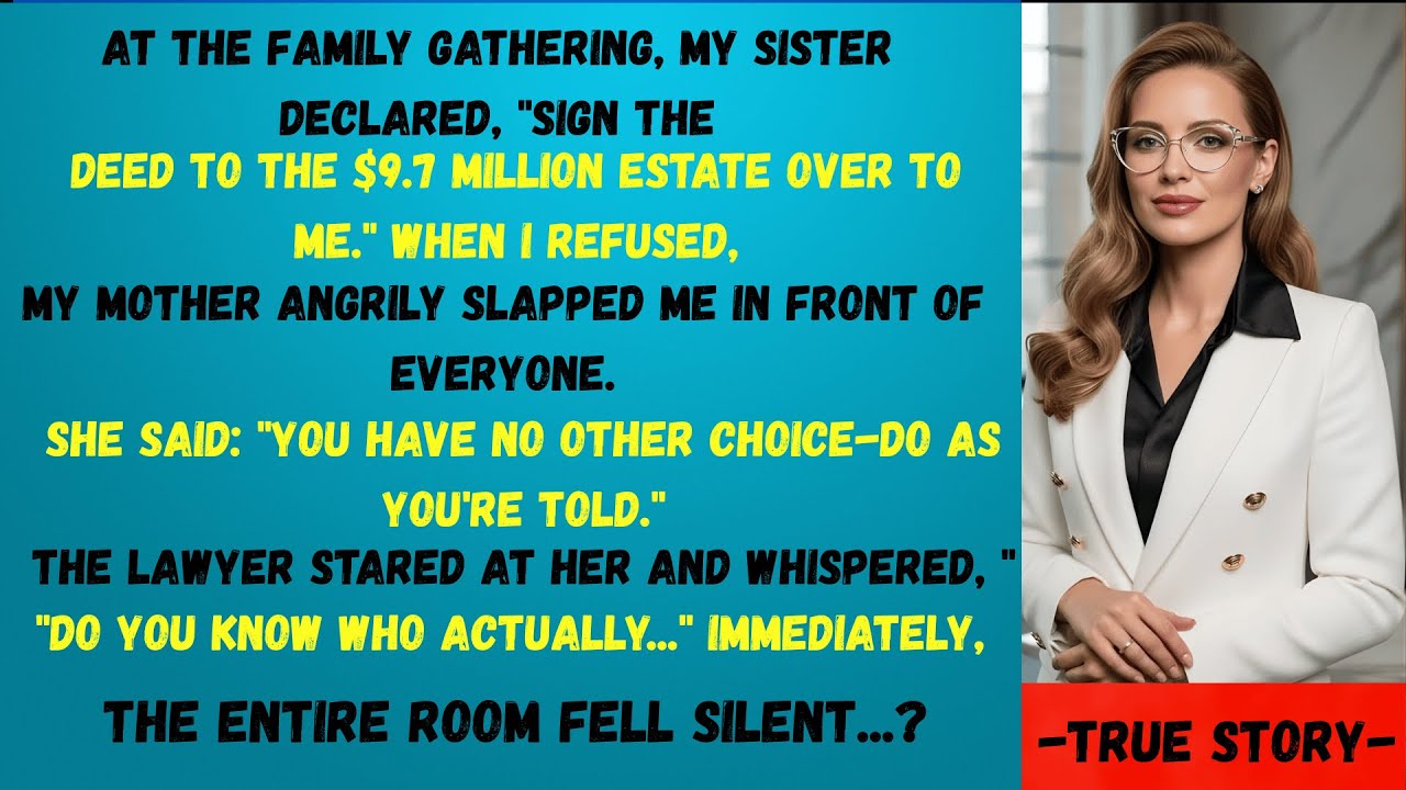 The Moment My Sister’s Plan to Seize My Inheritance Collapsed.