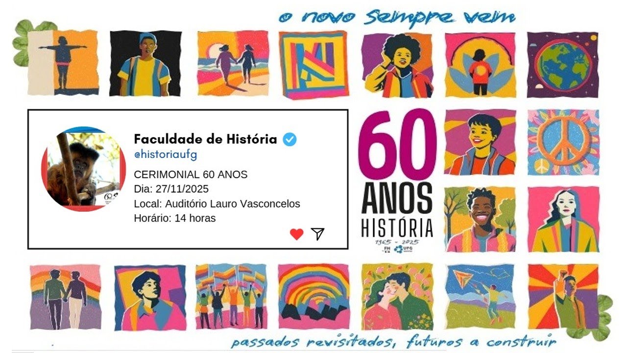 Cerimonial dos 60 anos da Faculdade de História da UFG
