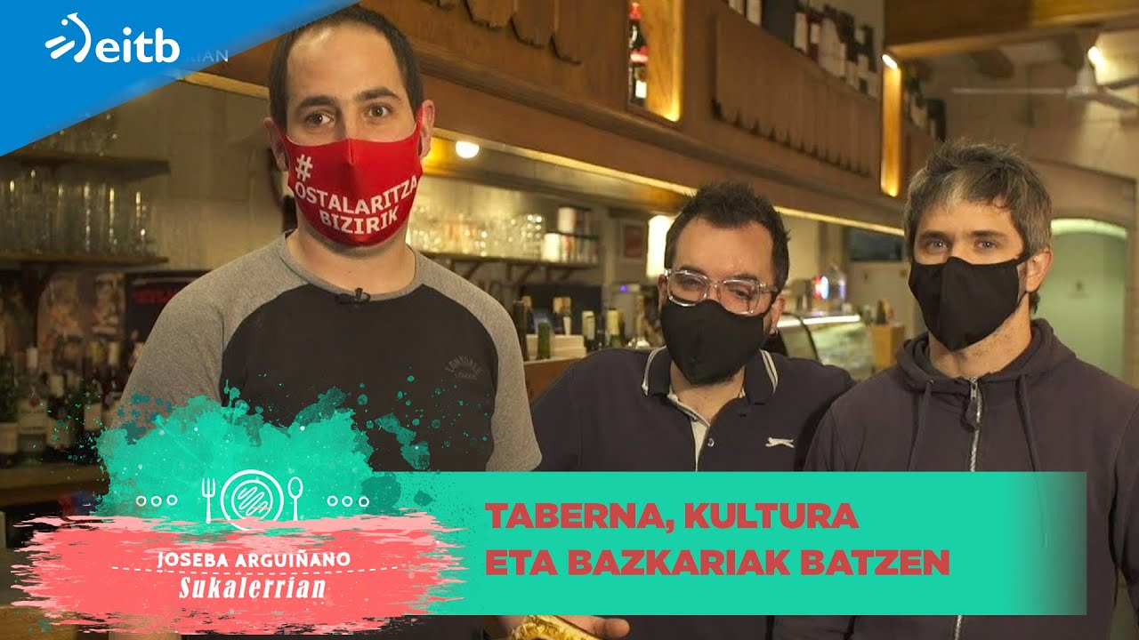 Bilboko Gorde taberna, kultura eta bazkariak batzen dituen proiektua