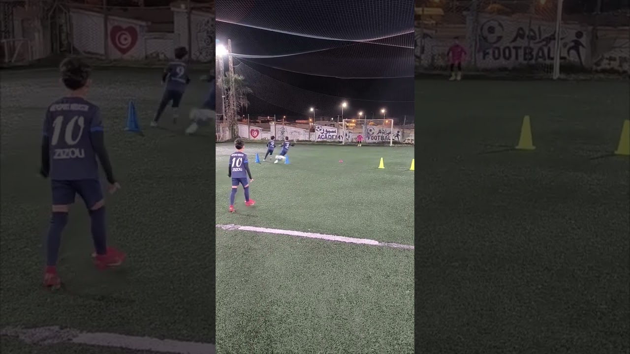 youth passing receiving scanning and finishing drill #training #soccer #u10 #futbol #passingdrill