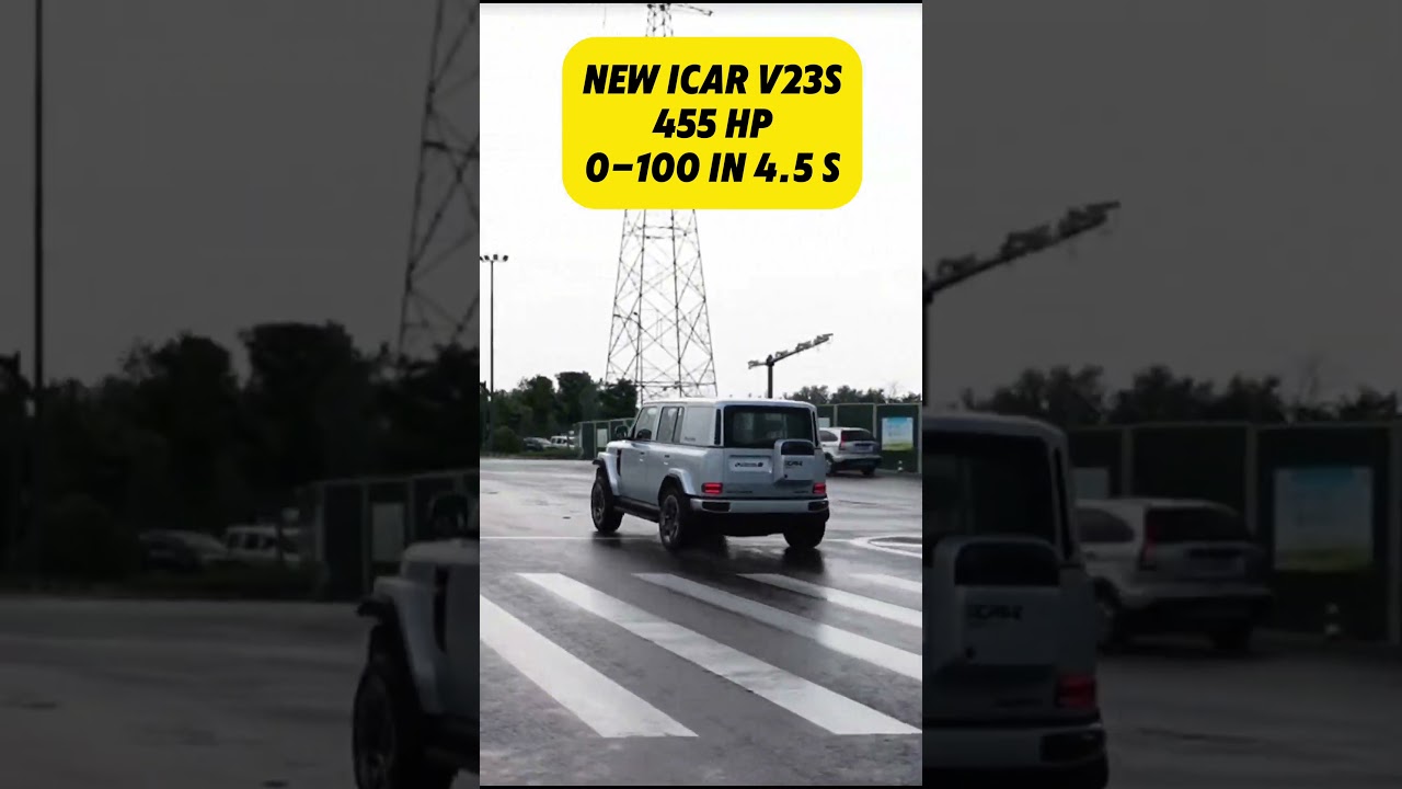 New iCar V23S &ndash; 455 HP Beast | 0&ndash;100 km/h in 4.5 Seconds! #icarv23 #icar455hp #icarv23s