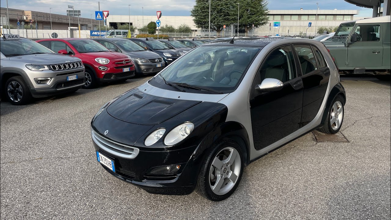 SMART FORFOUR 1.5 BENZINA 109HP AUTOMATICA 2004 KM95K PASSION TETTO PANORAMA CERCHI LEGA VENDO A BS