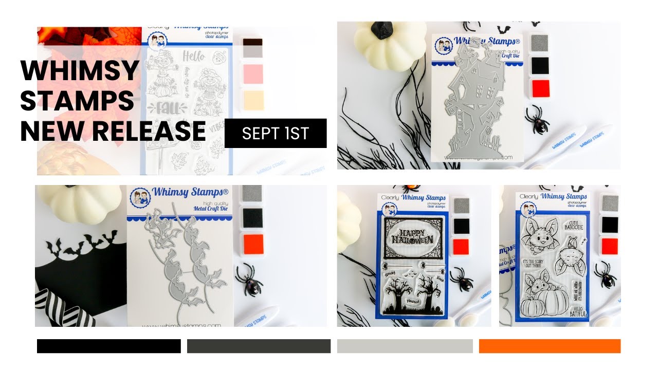 WHIMSY STAMPS REVEAL SEPT 1ST - CARD MAKING SUPPLIES