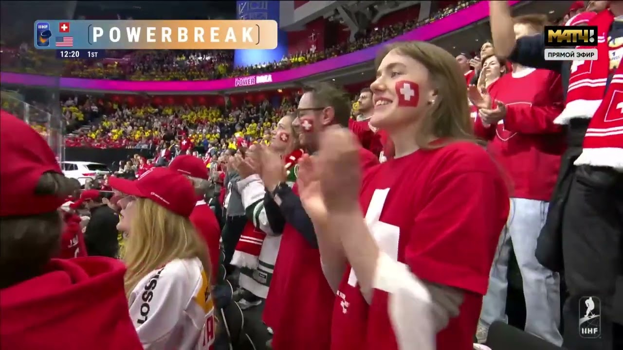 IIHF May25/2025 Men's World Championship  Final  Switzerland - USA