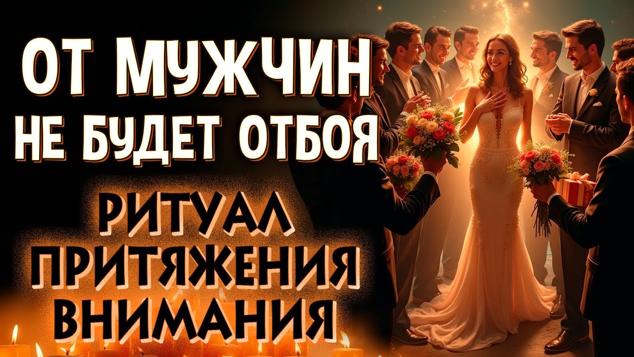 👑 МУЖЧИНЫ БУДУТ ВЛЮБЛЯТЬСЯ, БЕГАТЬ ЗА ТОБОЙ, СТАНЕШЬ САМОЙ КРАСИВОЙ В ИХ ГЛАЗАХ! 😍 ОНЛАЙН РИТУАЛ.
