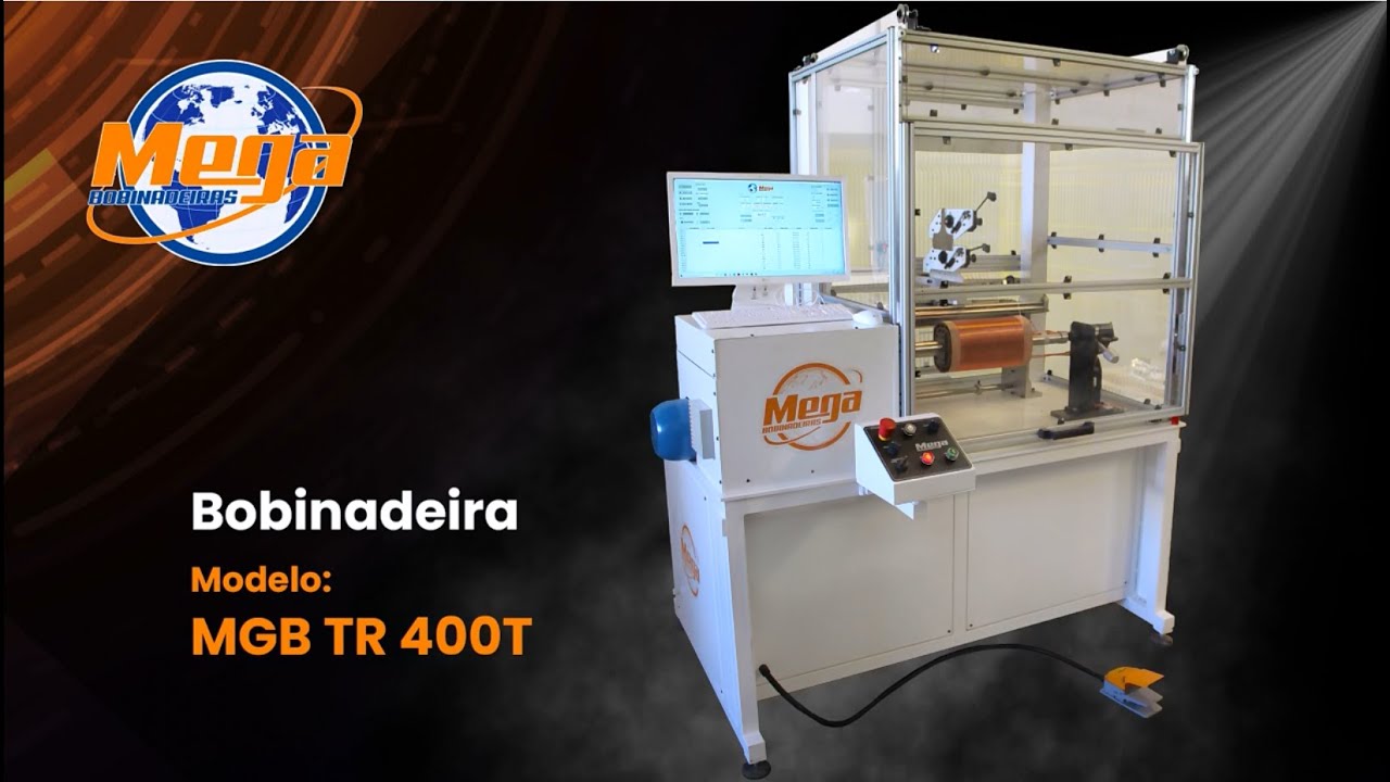 Bobinadeira para transformadores - Modelo MGB TR400 T