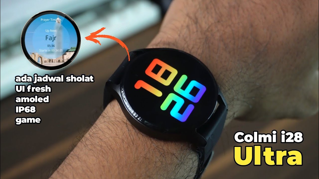 UNBOXING COLMI i28 ULTRA INDONESIA | SMARTWATCH 300 RIBUAN ADA JADWAL SHOLAT & BANYAK FITUR