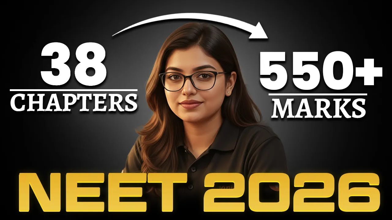 Most Important Chapters of PCB | 38 Chapters to score 550+ in NEET 2026 |  Gopika Ma'am