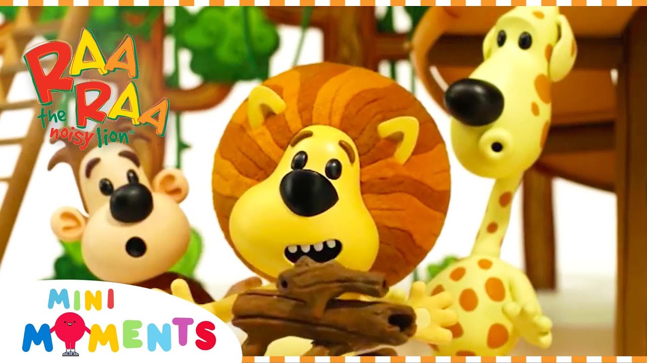 Raa Raa Learns How to Take Turns 🦁 | Raa Raa the Noisy Lion | Full Episodes | Mini Moments