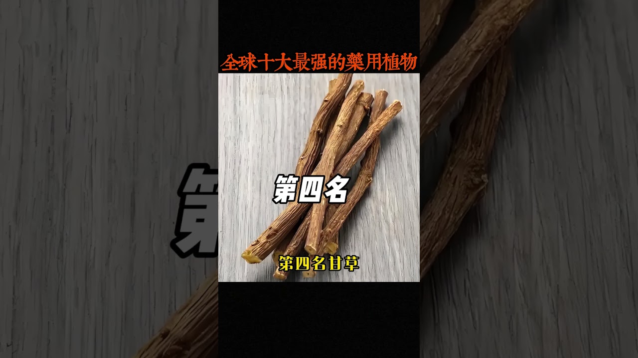 全球十大最强的藥用植物，紅豆杉只能排第六，第一名隨處可見已挽救數億生命#世界之最 #世界之最top #世界之最world