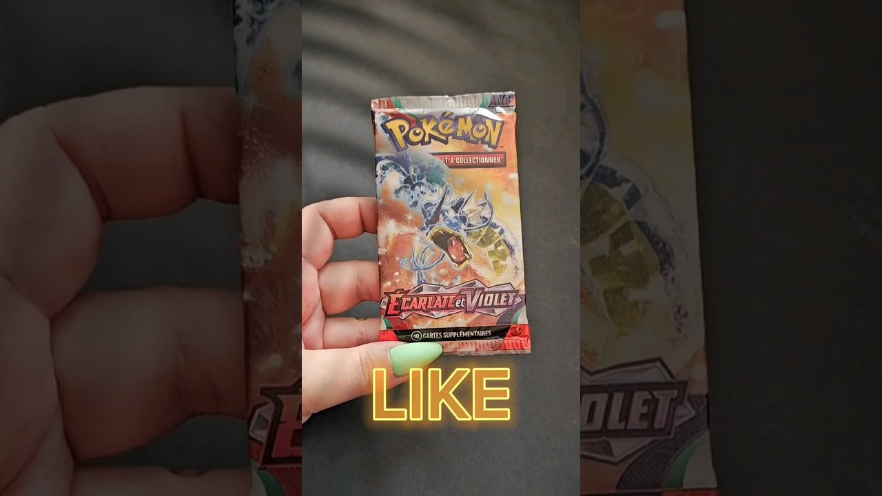 OUVERTURE &Eacute;CARLATE & VIOLET SHORT POK&Eacute;MON #shorts #shortvideo #short #pokemon