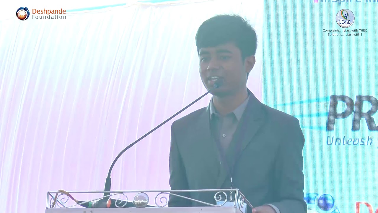 LEAD Yuva Summit 2019_Pratap N M