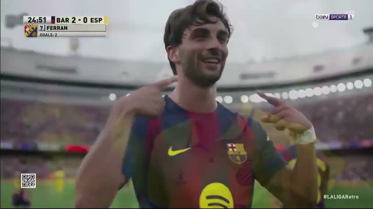 ملخص مباراة برشلونة واسبانيول 4-1 مباراة مثيرة ! l اهداف مباراة برشلونة واسبانيول اليوم