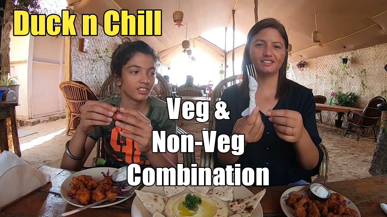 Fish Finger & Golden Fry Prawns with Veg Pita Bread & Humus I Food & Stay India