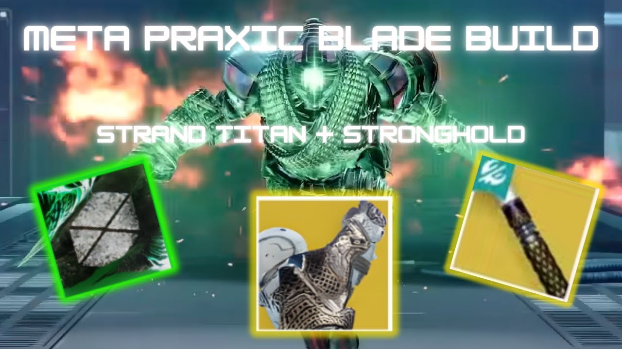 META Praxic Blade Titan build! INFINITE RESTORATION & REFLECTING! | Destiny 2: Renegades