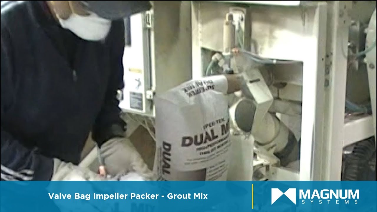 Model IPV Valve Bag Impeller Packer  - Grout Mix