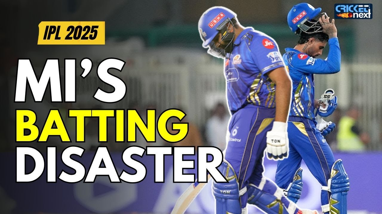 MI&rsquo;s Batting Woes Continue | GT vs MI | Hardik Pandya | Rohit Sharma | Mumbai Indians  | IPL 2025