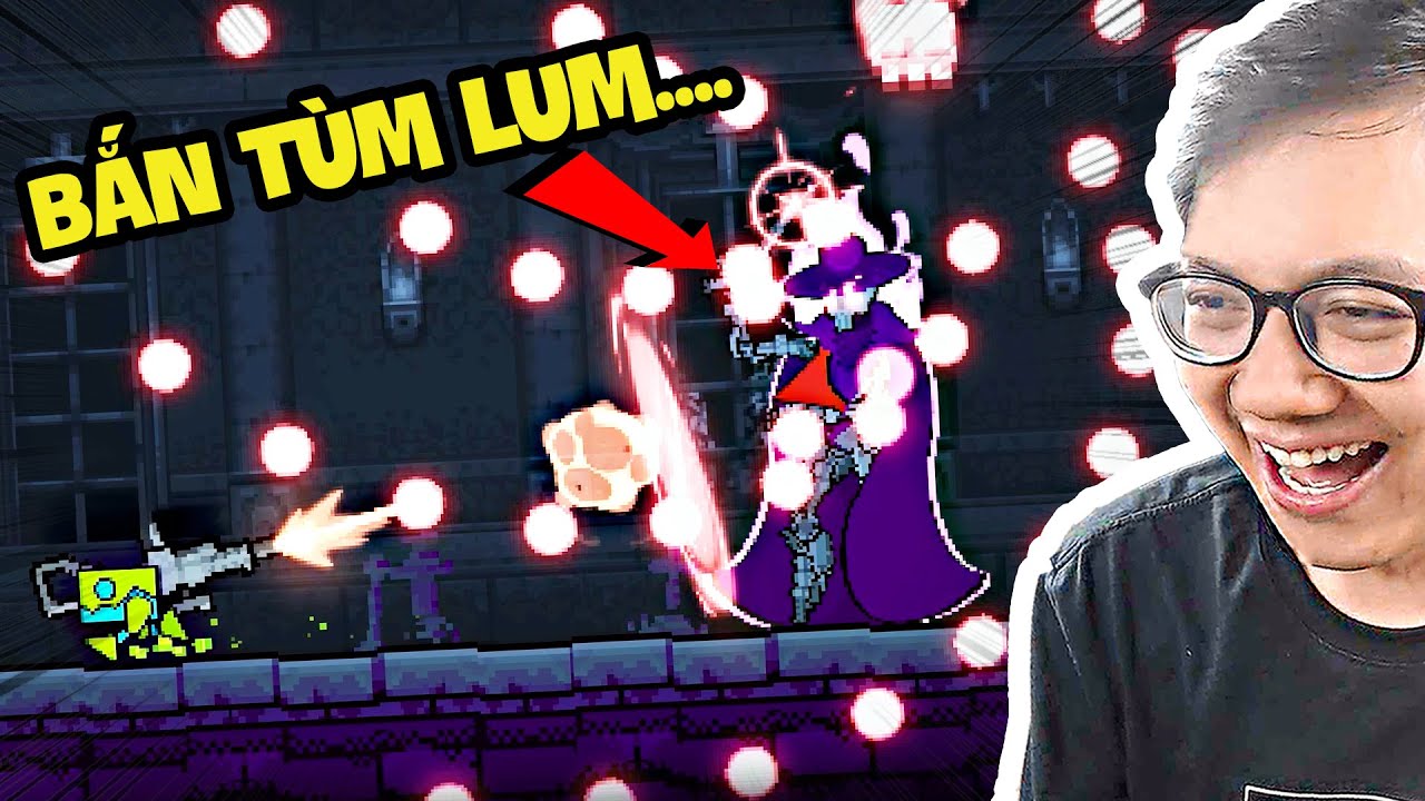 Hạ Khối Vuông Geometry Dash Xuống, Cầm Khẩu Súng Lên!!!