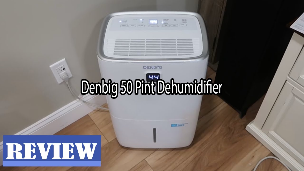 Denbig 50 Pint  Dehumidifier with Pump Review - Watch Before You Buy!