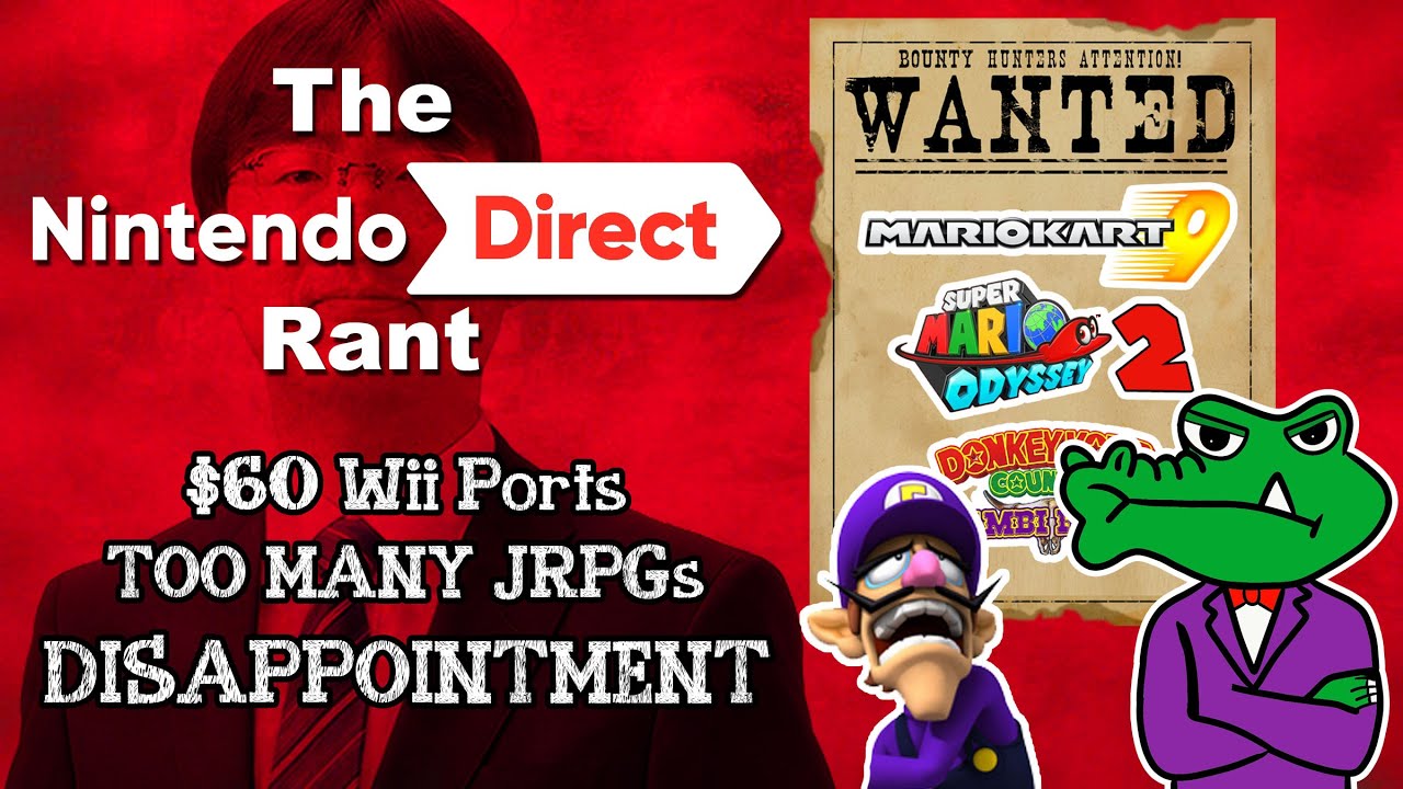 The Problem With Nintendo Directs- Why Nintendo Fails To Impress And Disappoints: Rant