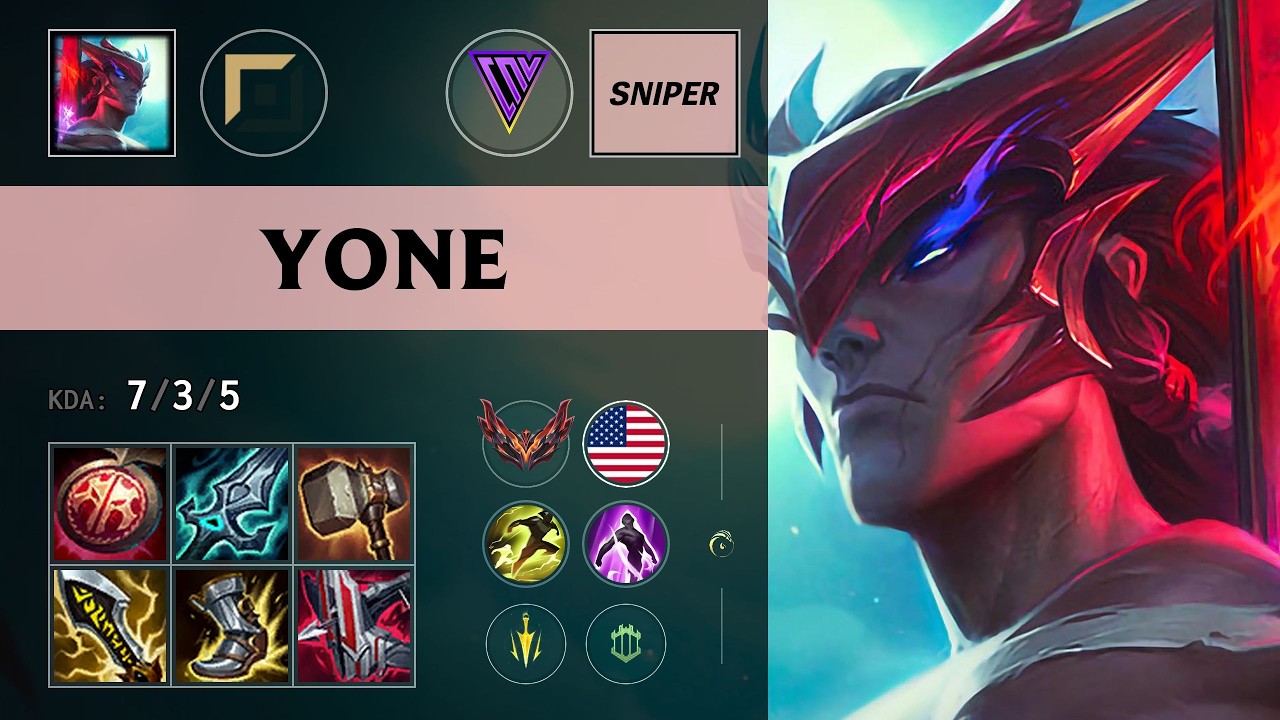 (CNV Sniper) Yone Top vs Sion - NA Grandmaster Patch 26.11